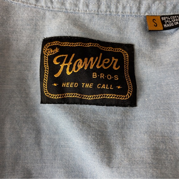 Howler Brothers Crosscut Deluxe Shortsleeve - Volts Mens | Size Small - Picture 10 of 11